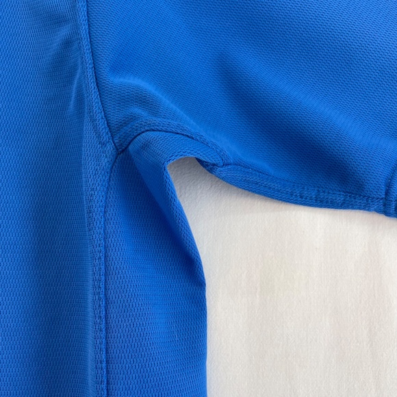 Nike Athletic T-Shirt Bright Blue Embordered Logo Men’s Size Extra Large - Picture 2 of 13